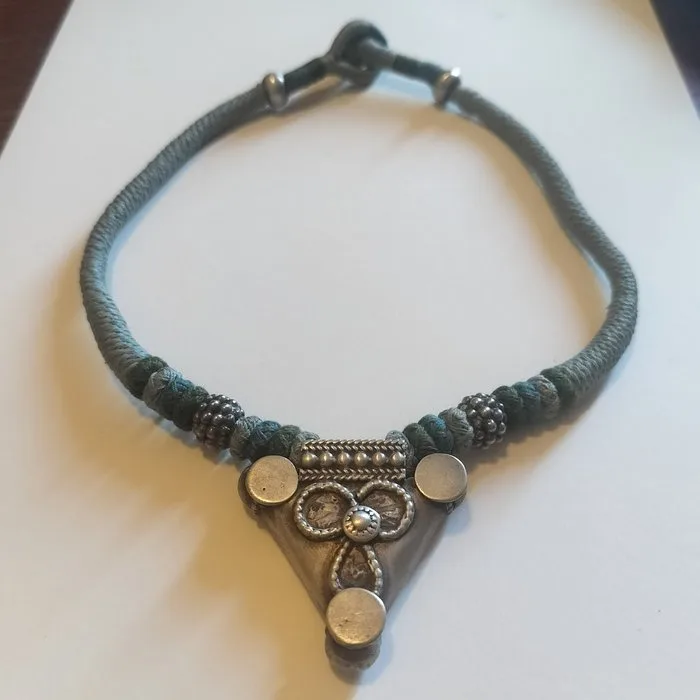 Silver - Necklace - Rajasthani vintage necklace