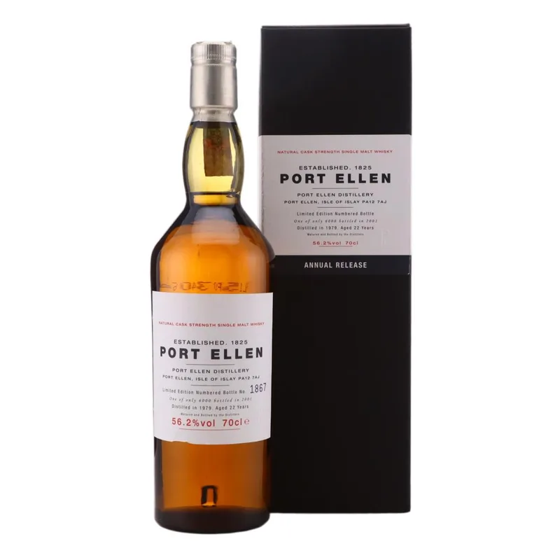 Port Ellen – 1979 Natural Cask Strength 22 Year Old - 1st Release