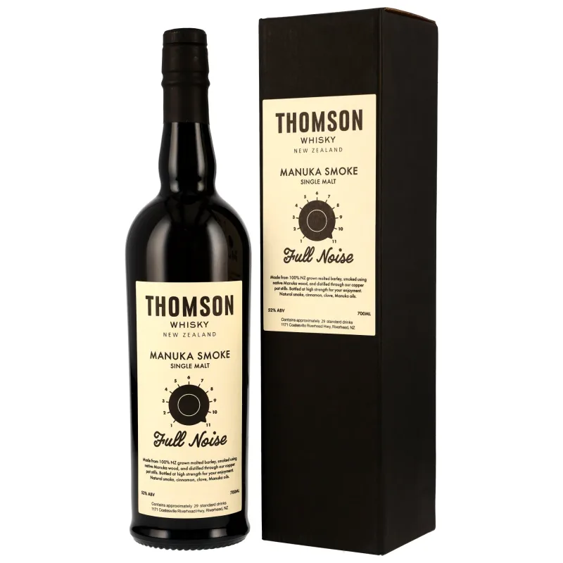 Thomson – Manuka Smoke Full Noise New Zealand Single Malt Whisky