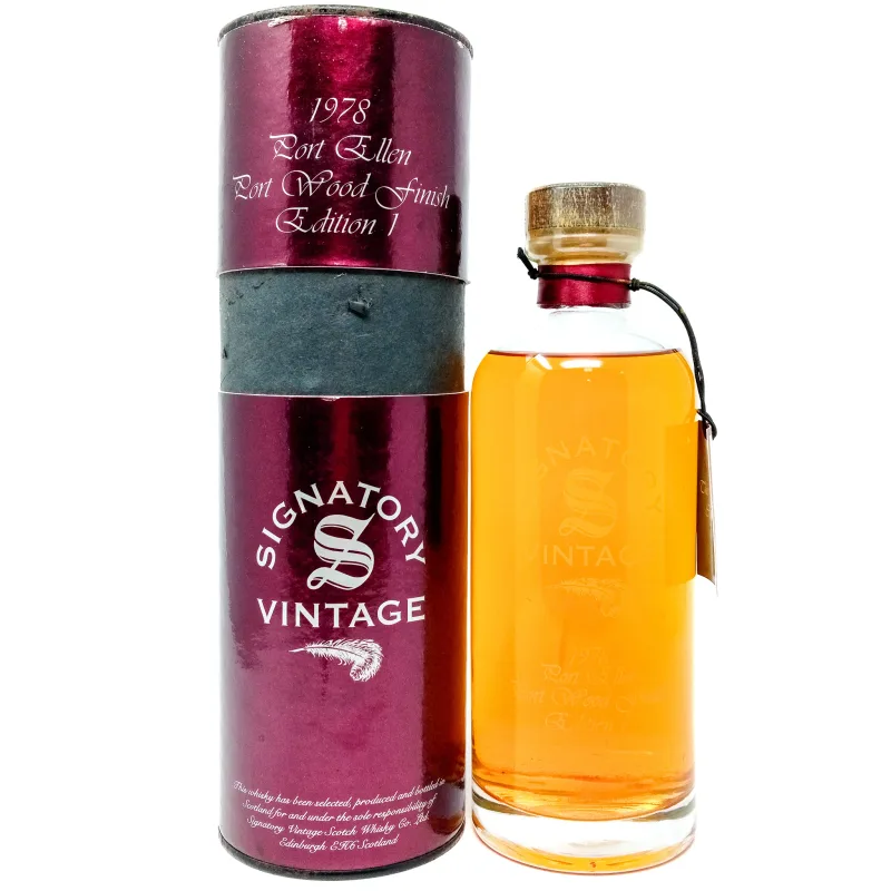 Port Ellen – 1978 Signatory Vintage Port Wood Finish Edition 1