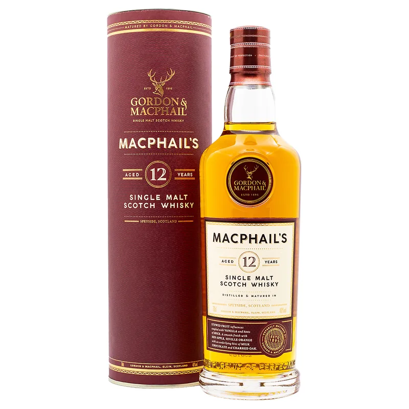 Gordon & MacPhail MacPhail's Aged 12 Years Single Malt Scotch Whisky (70cl, 40%)