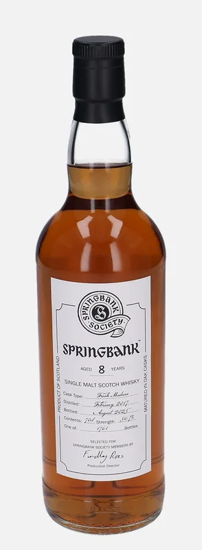 Springbank – 2017 8 Year Old (70cl, 54.7%)