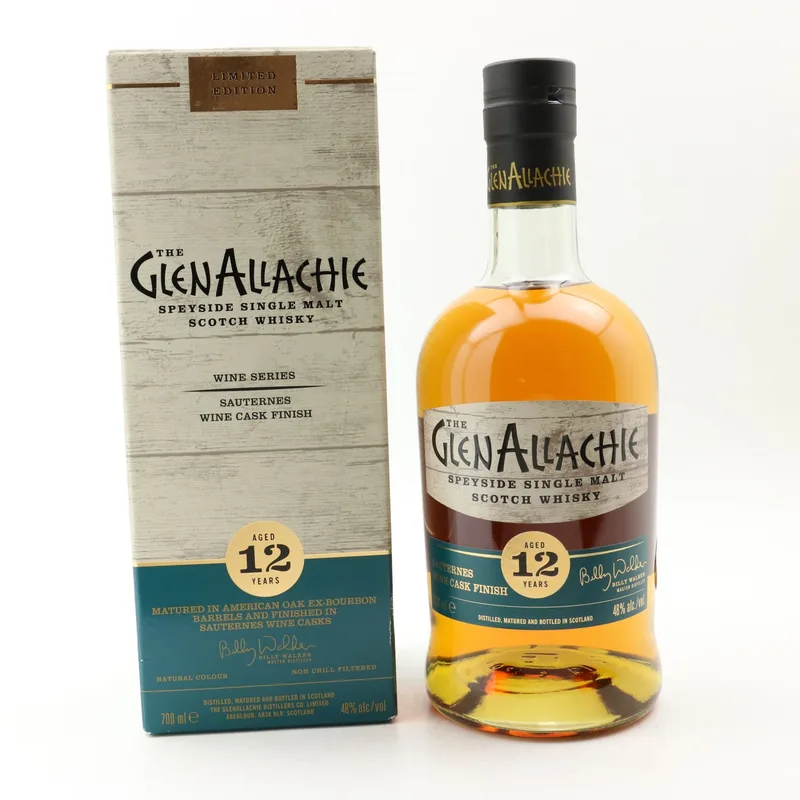 Glenallachie – 12 Year Old Sauternes Wine Cask Finish (70cl, 48%)
