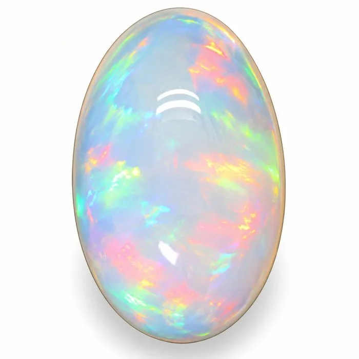 1 pcs Multicolour Opal - 12.61 ct - International Colored Gemstone Association (ICA GemLab) - Patchwork Harlequin Patt