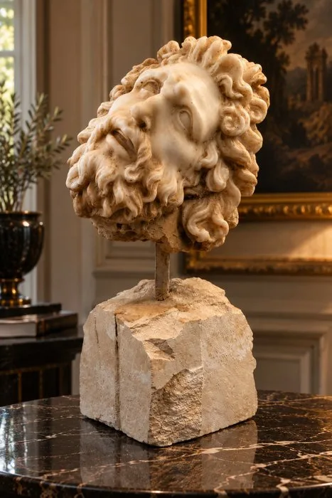 Statue, Laocoonte scultura - 40 cm - Cast Stone