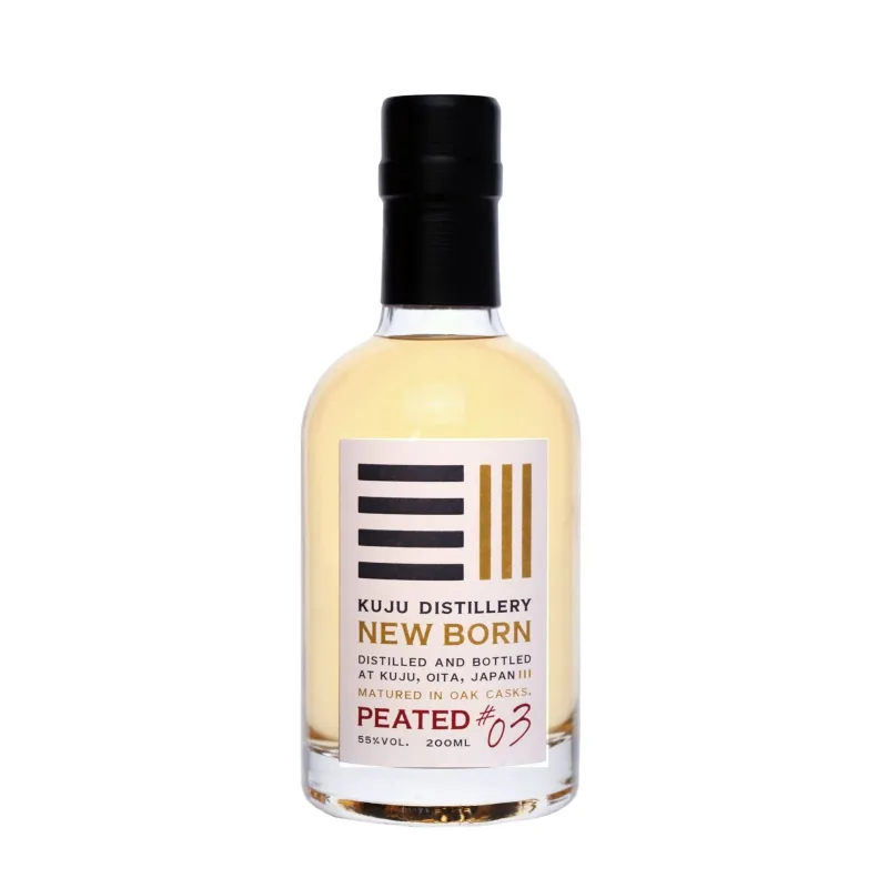 Kuju – Distillery 15 Months Old Newborn #3 Peated Japanese New Make Spirit (20cl, 55%)