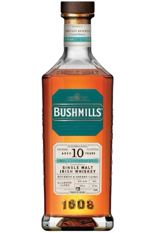 Bushmills – Private Reserve 10 Year Old Amarone Casks Single Malt Irish Whiskey