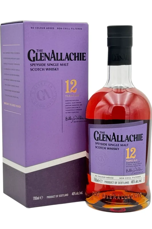 The GlenAllachie 12 Year Old Speyside Single Malt Scotch Whisky