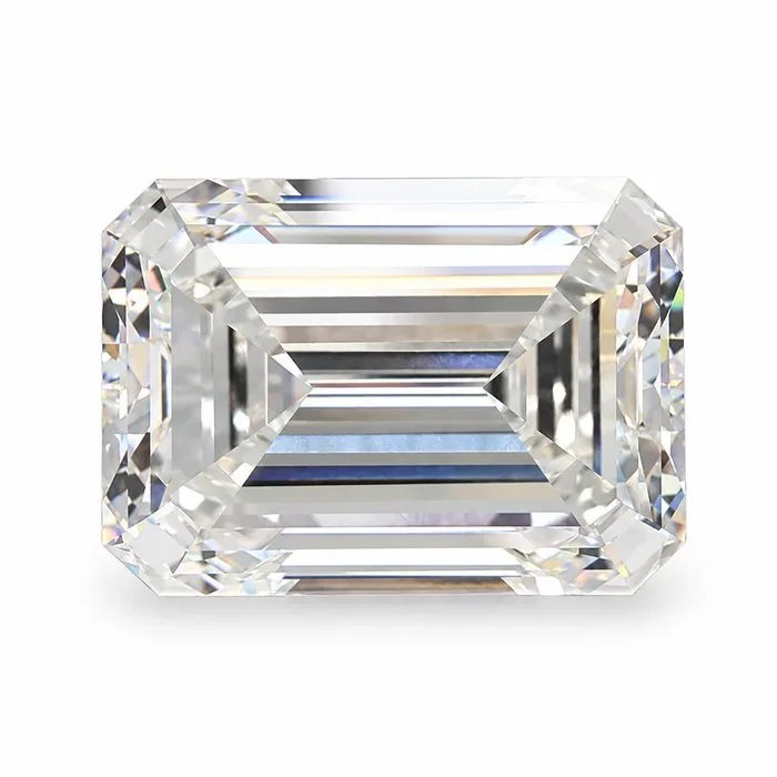 1 pcs Diamond (Lab-grown) - 20.06 ct - Emerald - F - VVS2 - International Gemological Institute (IGI)