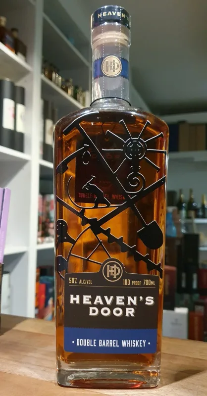 Heaven's Door Double Barrel Straight Whiskey (70cl, 50%)