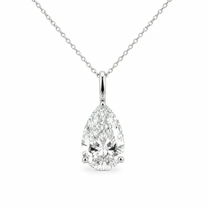 Necklace - 14 kt. White gold - 2.07ct. tw. Diamond (Lab-grown)