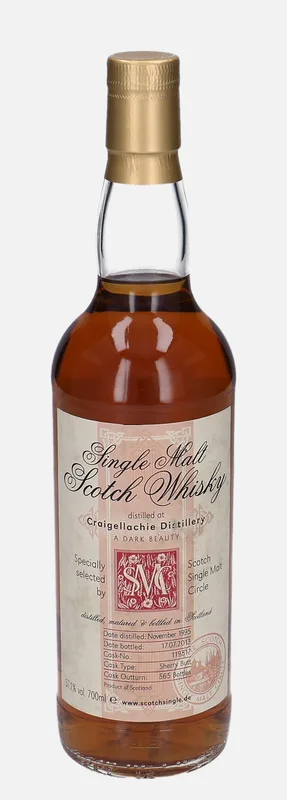 Craigellachie – 1995 Scotch Single Malt Circle (70cl, 57.1%)