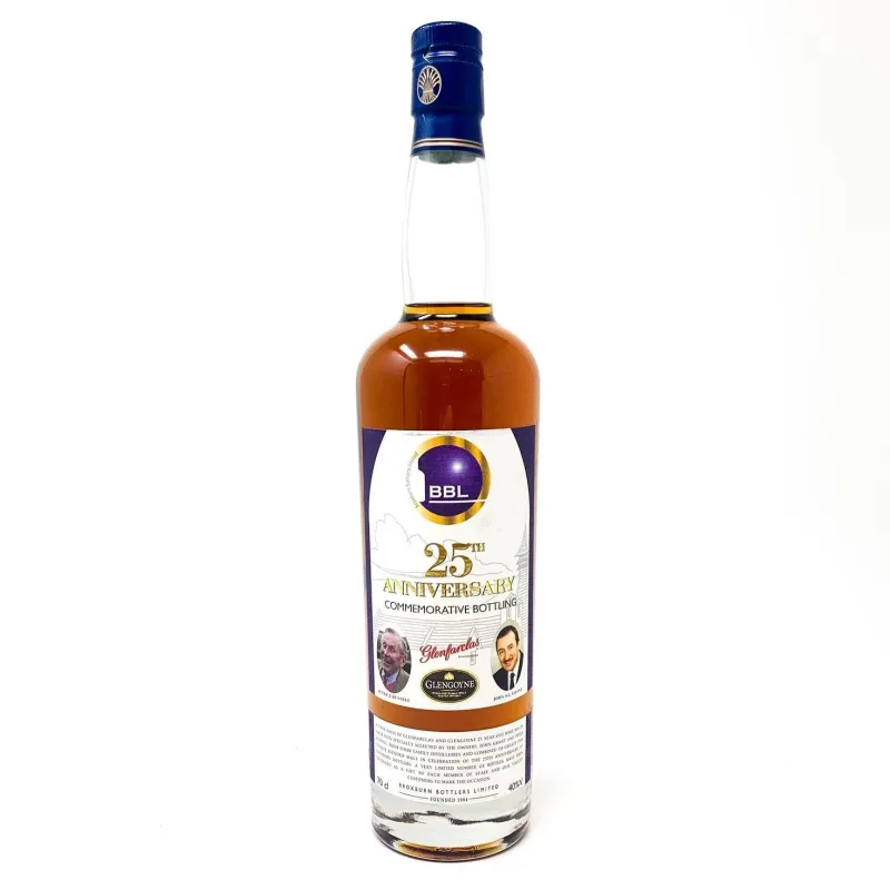 Glenfarclas & Glengoyne 25 Year Old BBL 25th Anniversary Blended Malt Scotch Whisky