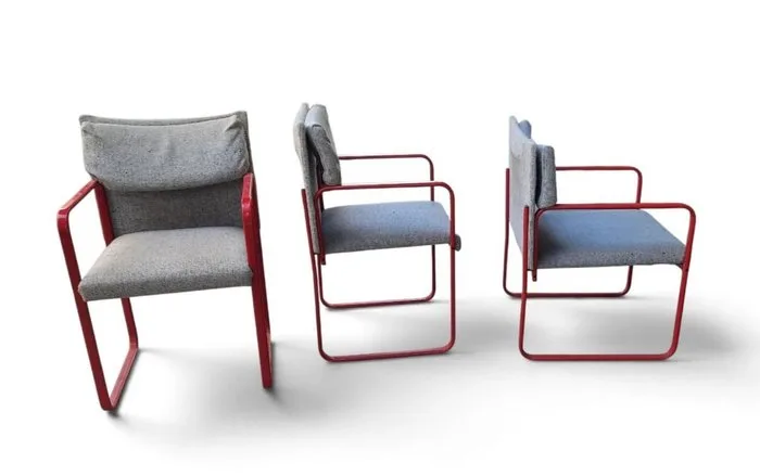 Deko - Franco Buzzati ed Enrico Rocchi - Chair (3) - mixture - 1 armchair and 2 chairs