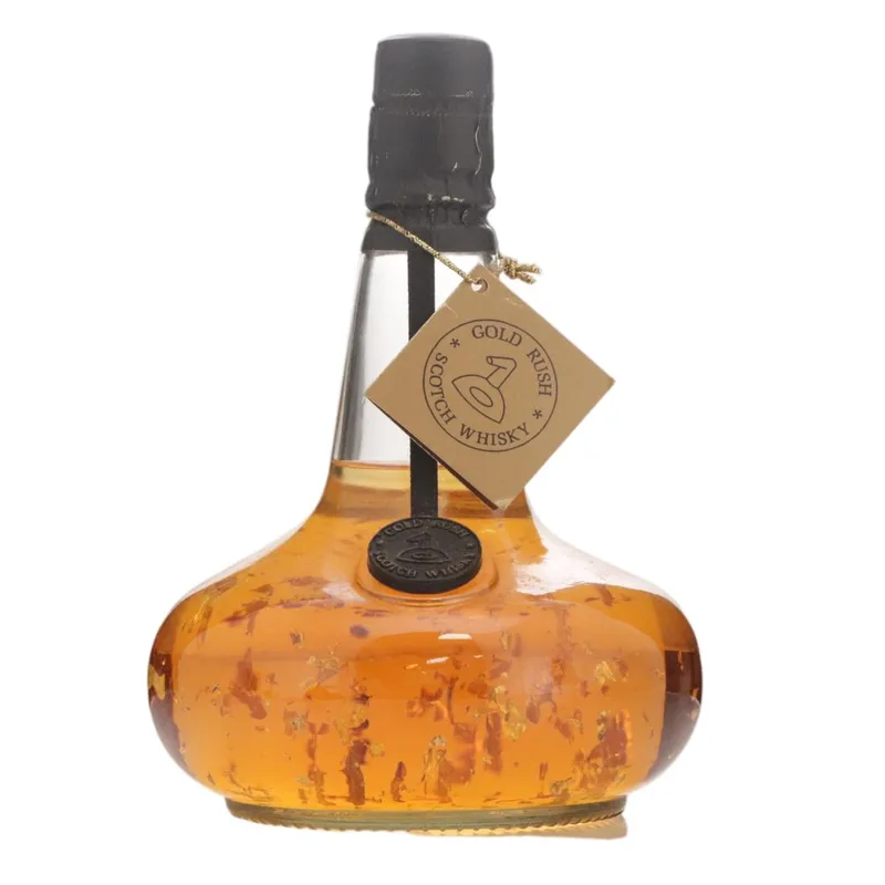 Gold Rush Scotch Whisky Decanter
