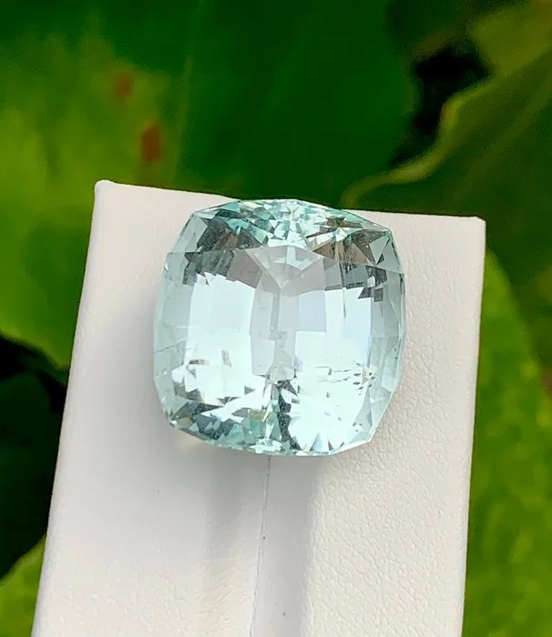 Blue Aquamarine - 40.54 ct - International Colored Gemstone Association (ICA GemLab) - Natural Aquamarine
