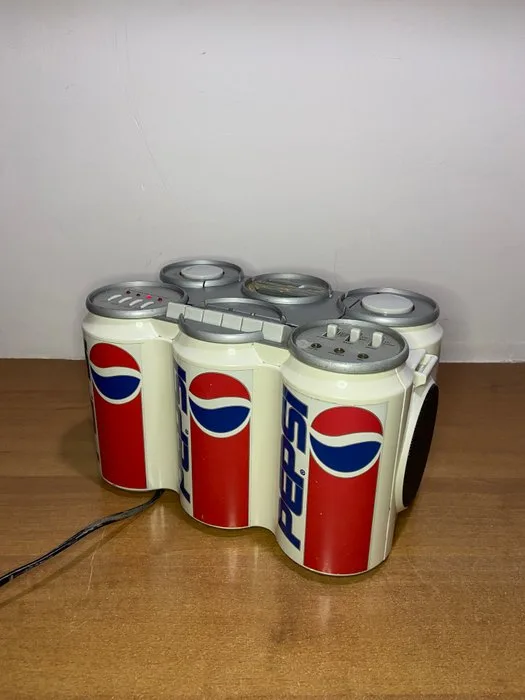 Crate - Plastic - Pepsi Vintage Speaker - Rare vintage Pepsi boombox (models such as the SP-1 or SP-3)