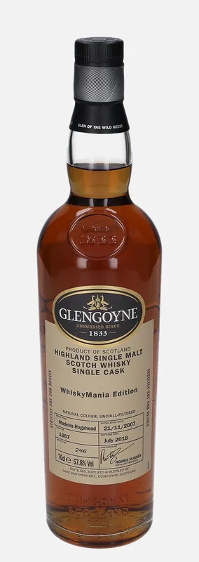 Glengoyne – 2007 Single Cask (70cl, 57.8%)