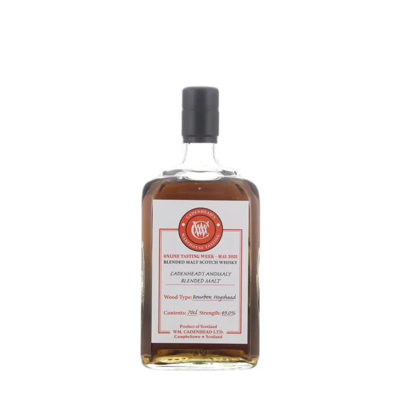 Cadenhead's Anomaly Blended Malt Warehouse Tasting / Online Tasting Week 2021