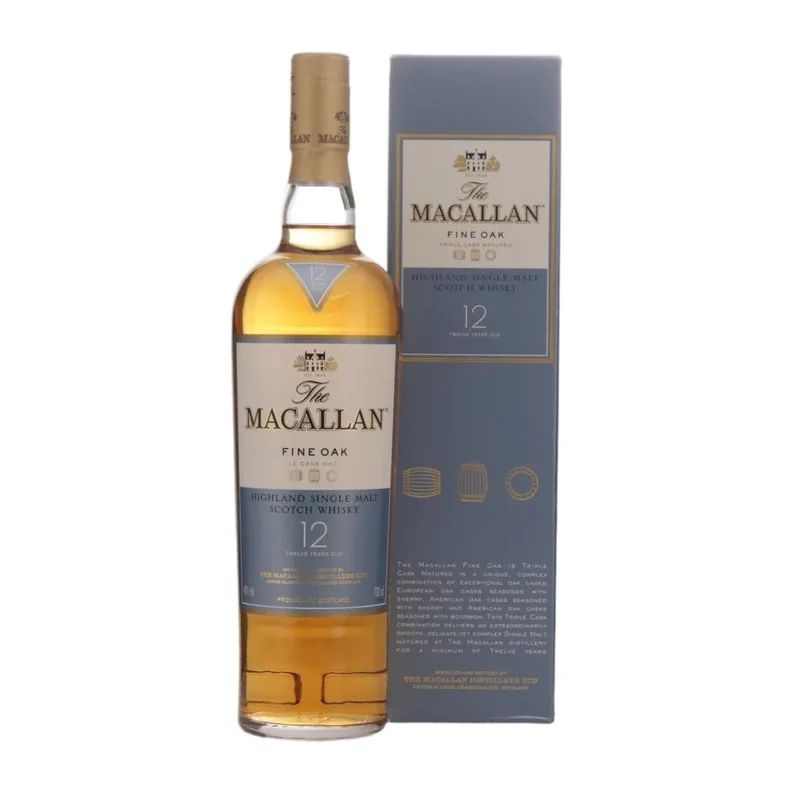 Macallan – Fine Oak 12 Year Old (70cl, 40.00%)