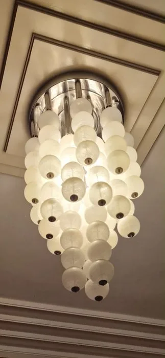 Ceiling lamp - Murano glass - Mid-Century Chandelier