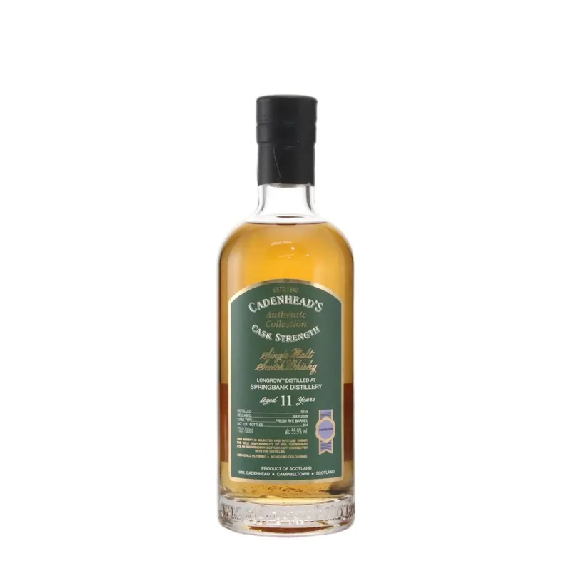 Longrow 2015 Cadenhead's Authentic Collection 11 Year Old