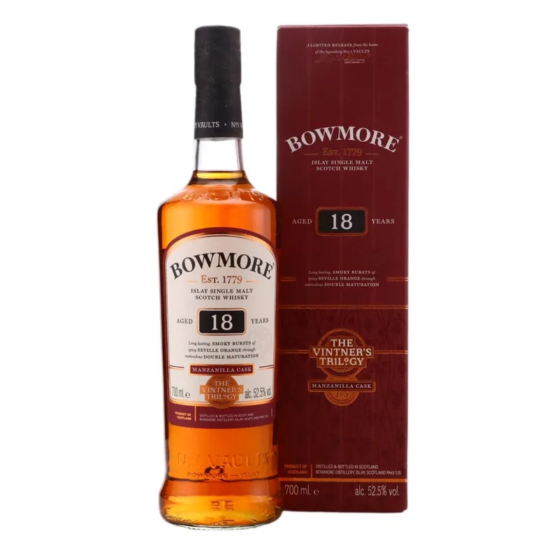 Bowmore – The Vintner's Trilogy 18 Year Old - Manzanilla Cask (70cl, 52.50%)