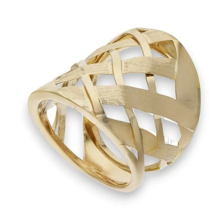Ring - 18 kt. Yellow gold - Ring 18k 5.8 g