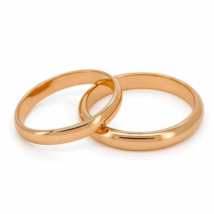 UnoAErre - Ring - 18 kt. Yellow gold - Made in Italy - Handmade
