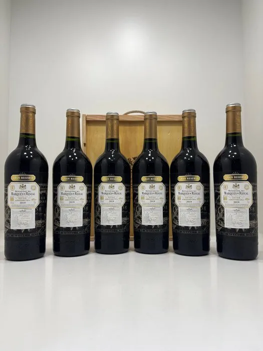 2019 Marqués de Riscal - Rioja Gran Reserva - 6 Bottles (0.75L)