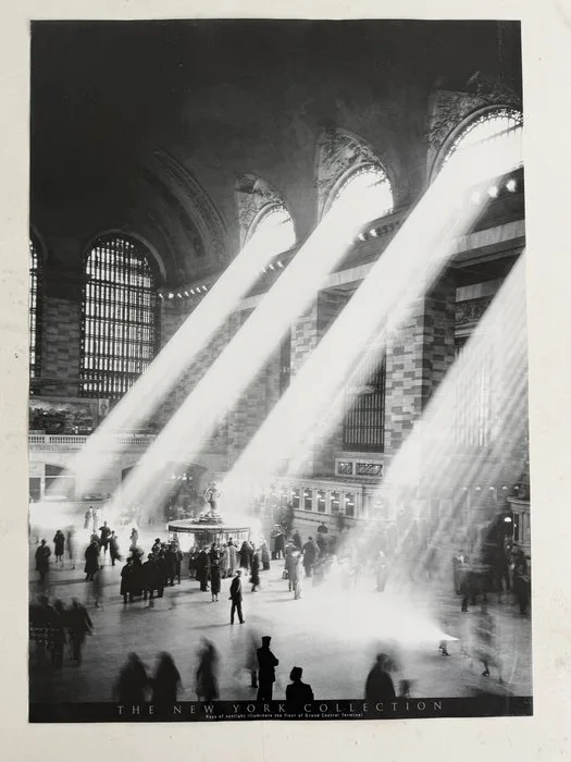 Hal Morey - Original Vintage Grand Central Station New York Poster 60s/70s, (after Hal Morey c. 1930s - 1970s