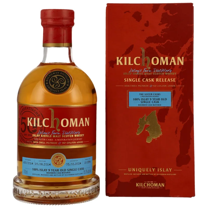 Kilchoman 9 Year Old 2014/2024 - The Sisters Casks #653/2014