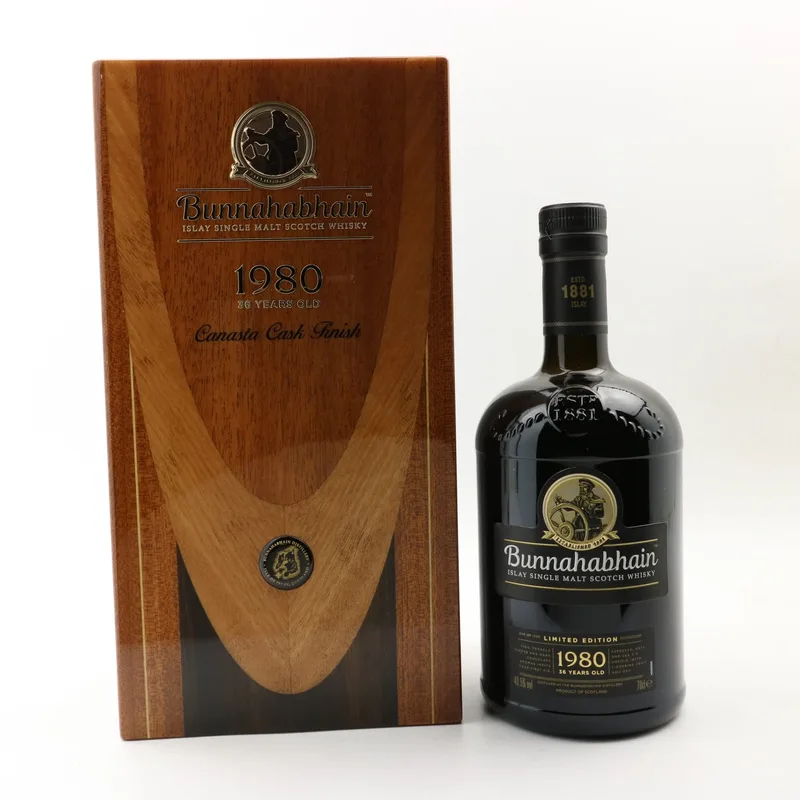 Bunnahabhain – 1980 36 Year Old Canasta Cask Finish (70cl, 49.5%)