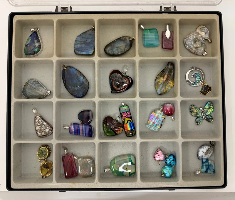 Collection of Costume Jewellery Pendants