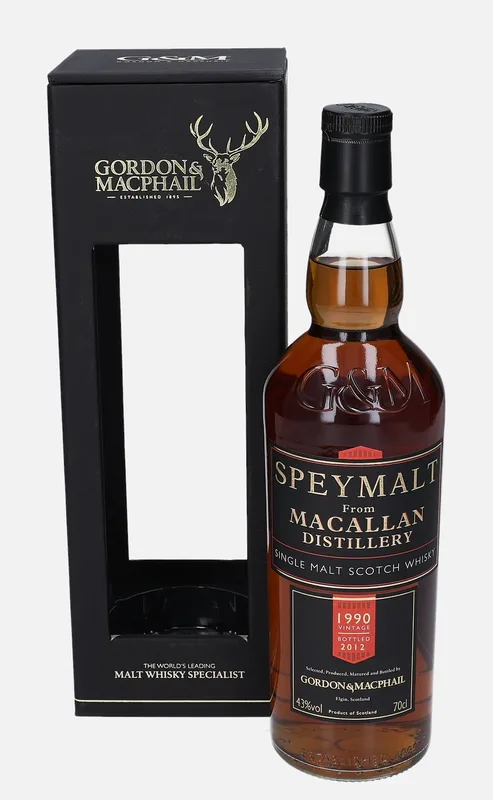 Macallan – 1990 Gordon & MacPhail Speymalt (70cl, 43%)