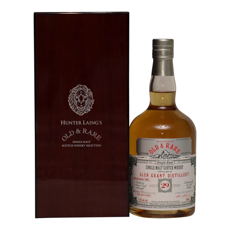 Glen Grant – 29 Year Old 1994 Old & Rare Hunter Laing