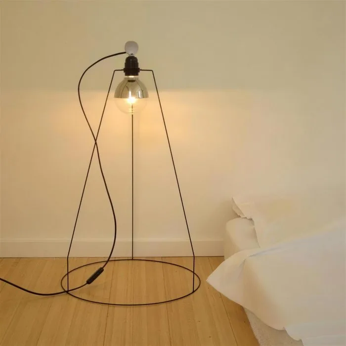 Ligne Roset - Nathalie Dewez - Floor lamp - LAMP06 - Metal, Glass