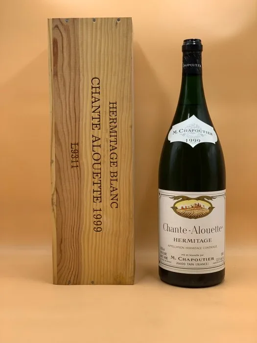 1999 Chapoutier Hermitage "Chante-Alouette" - Rhône - 1 Double Magnum/Jeroboam (3.0L)