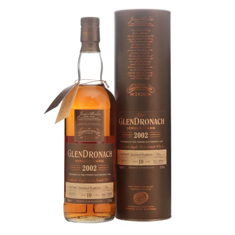 Glendronach – 2002 Single Cask 10 Year Old