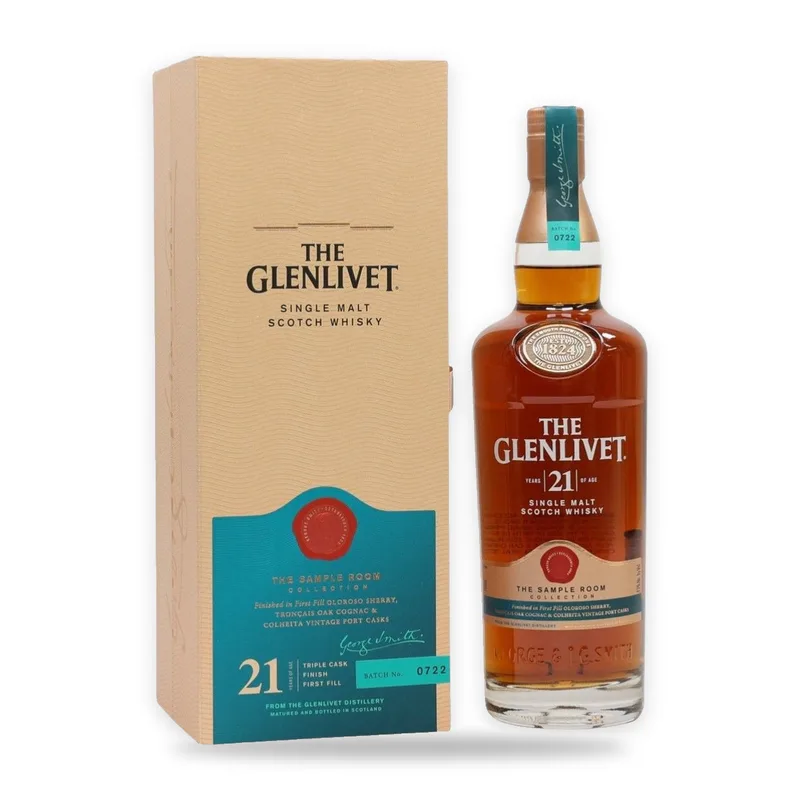 Glenlivet – 21 Year Old - Triple Cask Finish - The Sample Room Collection (75cl)