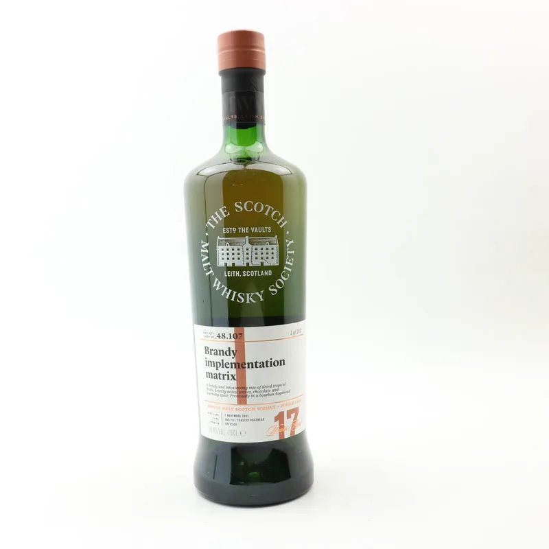 SMWS 48.107 Balmenach 2001 17 Year Old (70cl, 56.6%)
