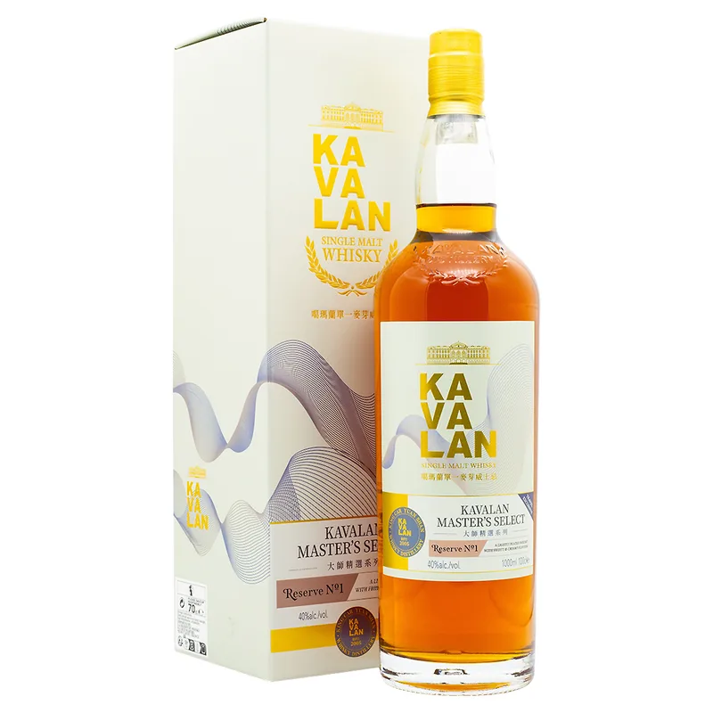 Kavalan – Master's Select Reserve No.01 Travel Exclusive (1L, 40%)