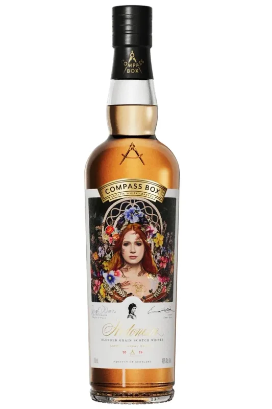 Compass Box Hedonism 2026 Limited Annual Release Karen Gillan Muse Edition