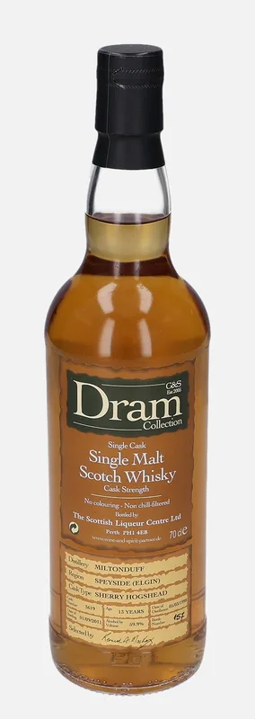 Miltonduff – 1998 13 Year Old The Scottish Liqueur Centre Dram Collection