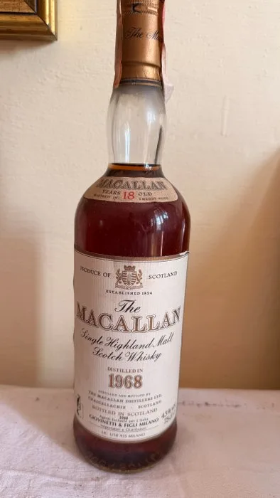Macallan 1968 18 years old Sherry Wood - b. 1988 - 75cl