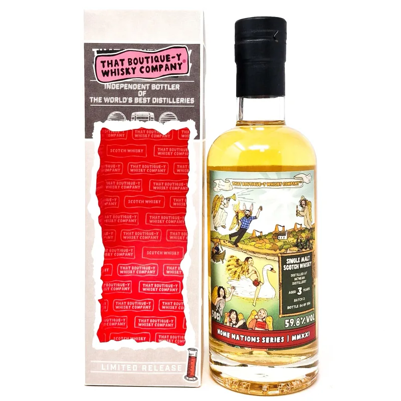 Nc'nean – 3 Year Old 'That Boutique-y Whisky Company' Single Malt Scotch Whisky