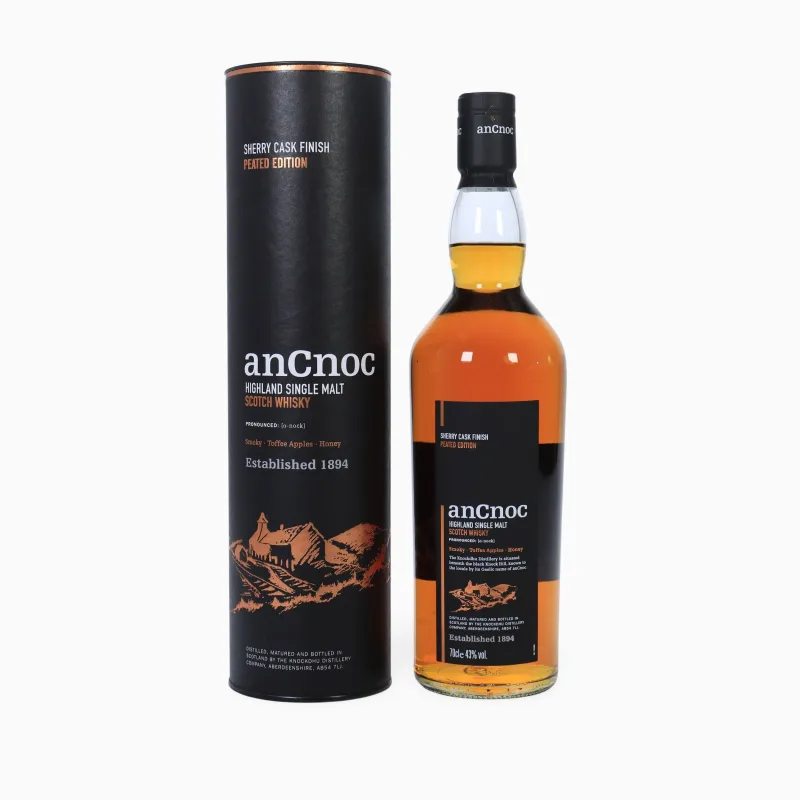 AnCnoc – Sherry Cask Finish (Peated Edition)