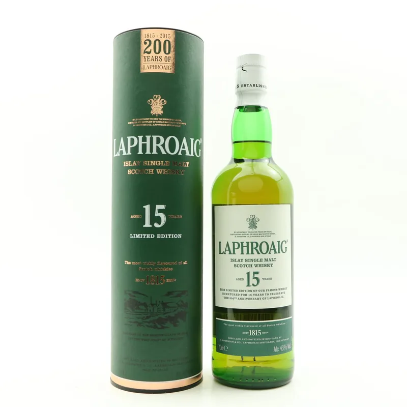Laphroaig – 15 Year Old 200th Anniversary (70cl, 43%)