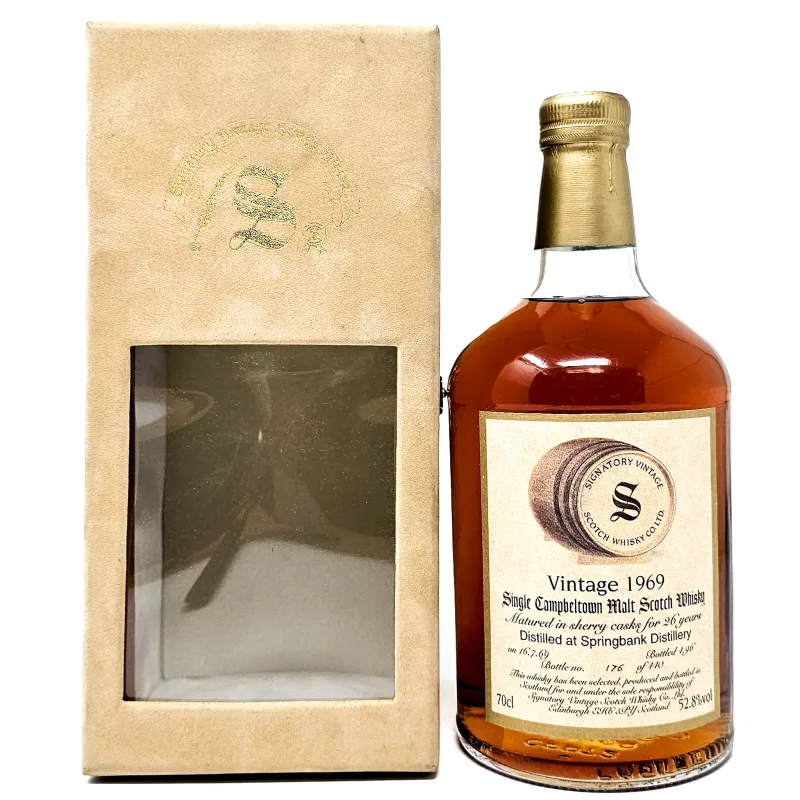 Springbank – 1969 26 Year Old Signatory Vintage (70cl, 52.8%)