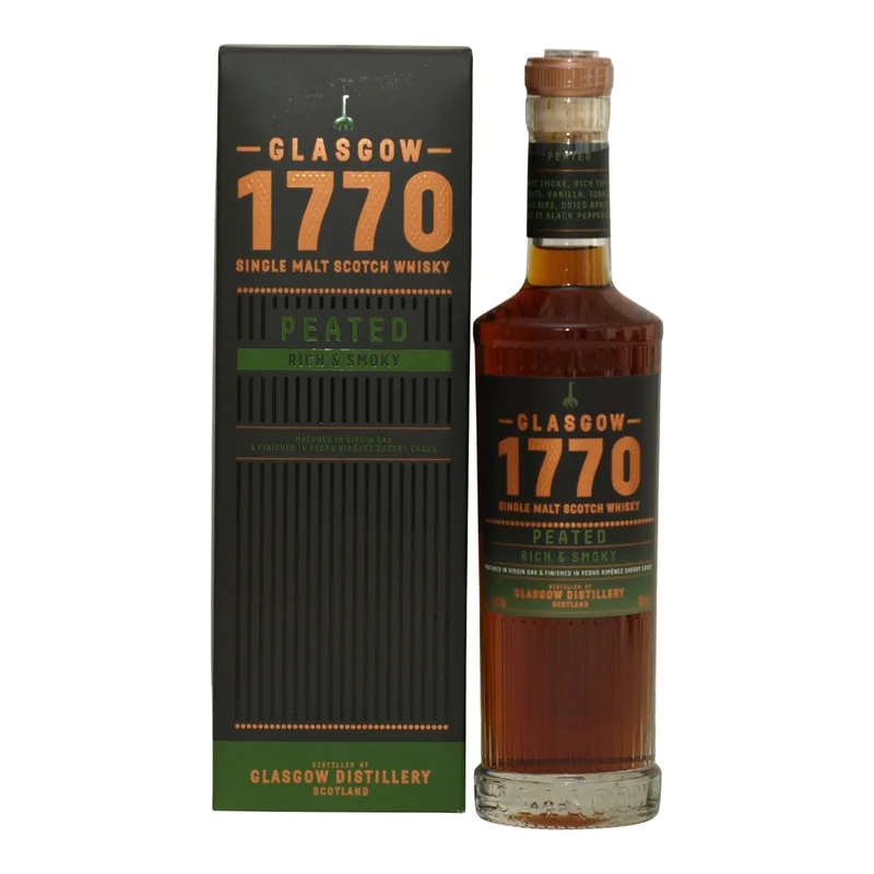 1770 Glasgow Single Malt Peated Rich & Smoky
